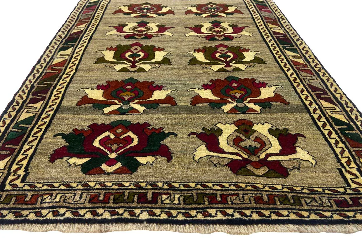 Perserteppich Fars Gabbeh 168 x 118 cm Schurwolle handgeknüpft