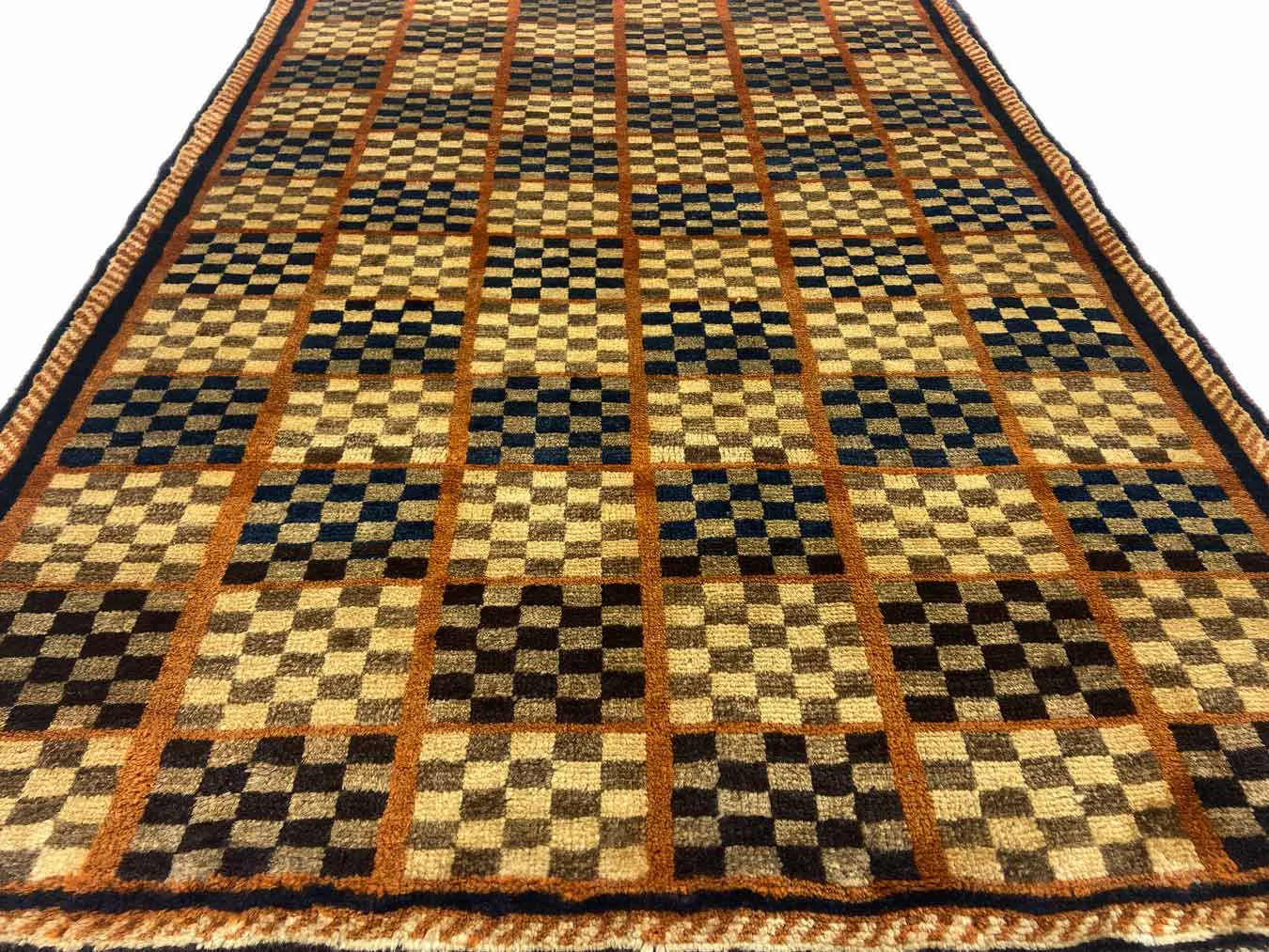 Perserteppich Gabbeh Shuli 172 x 122 cm Wolle handgeknüpft