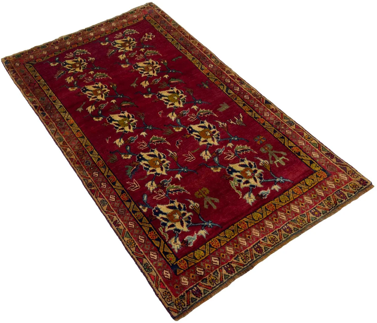Perserteppich Fars 180 x 107 cm Schurwolle handgeknüpft