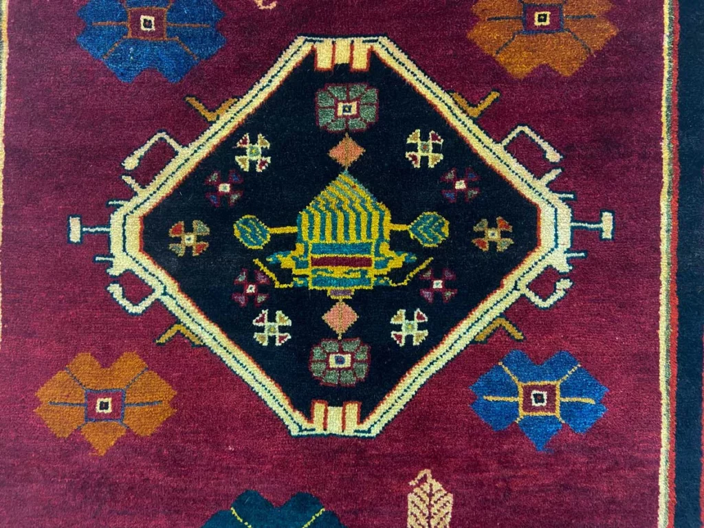 Perserteppich Fars 180 x 117 cm Wolle handgeknüpft