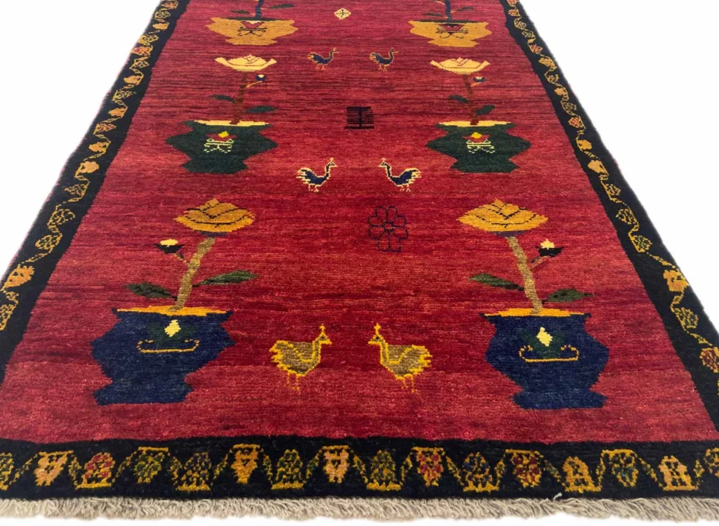 Perserteppich Fars 182 x 107 cm Wolle handgeknüpft