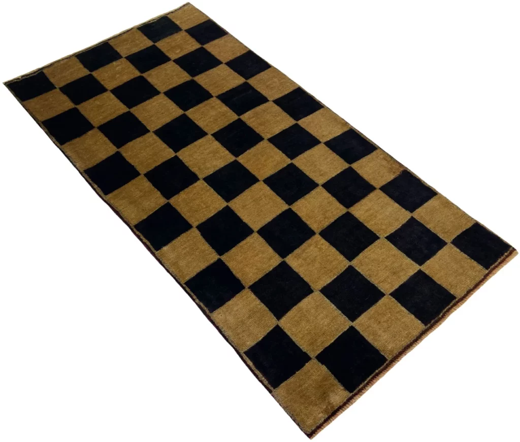gabbeh-shuli-teppich-183-x-94-cm-90000-180000-knoten-m-ausgefallene-2 Perserteppich Gabbeh 183 x 94 cm Schurwolle handgeknüpft