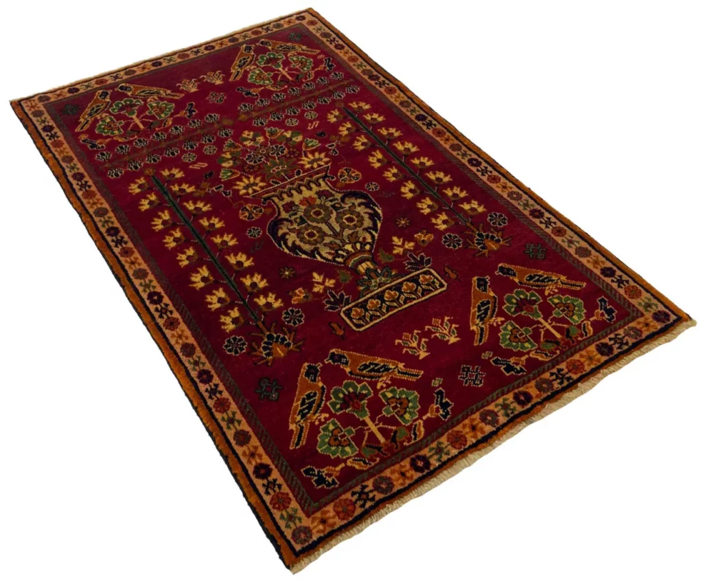 Perserteppich Fars 184 x 115 cm Wolle handgeknüpft