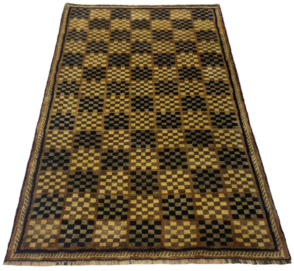 Perserteppich Gabbeh 184 x 117 cm Wolle handgeknüpft