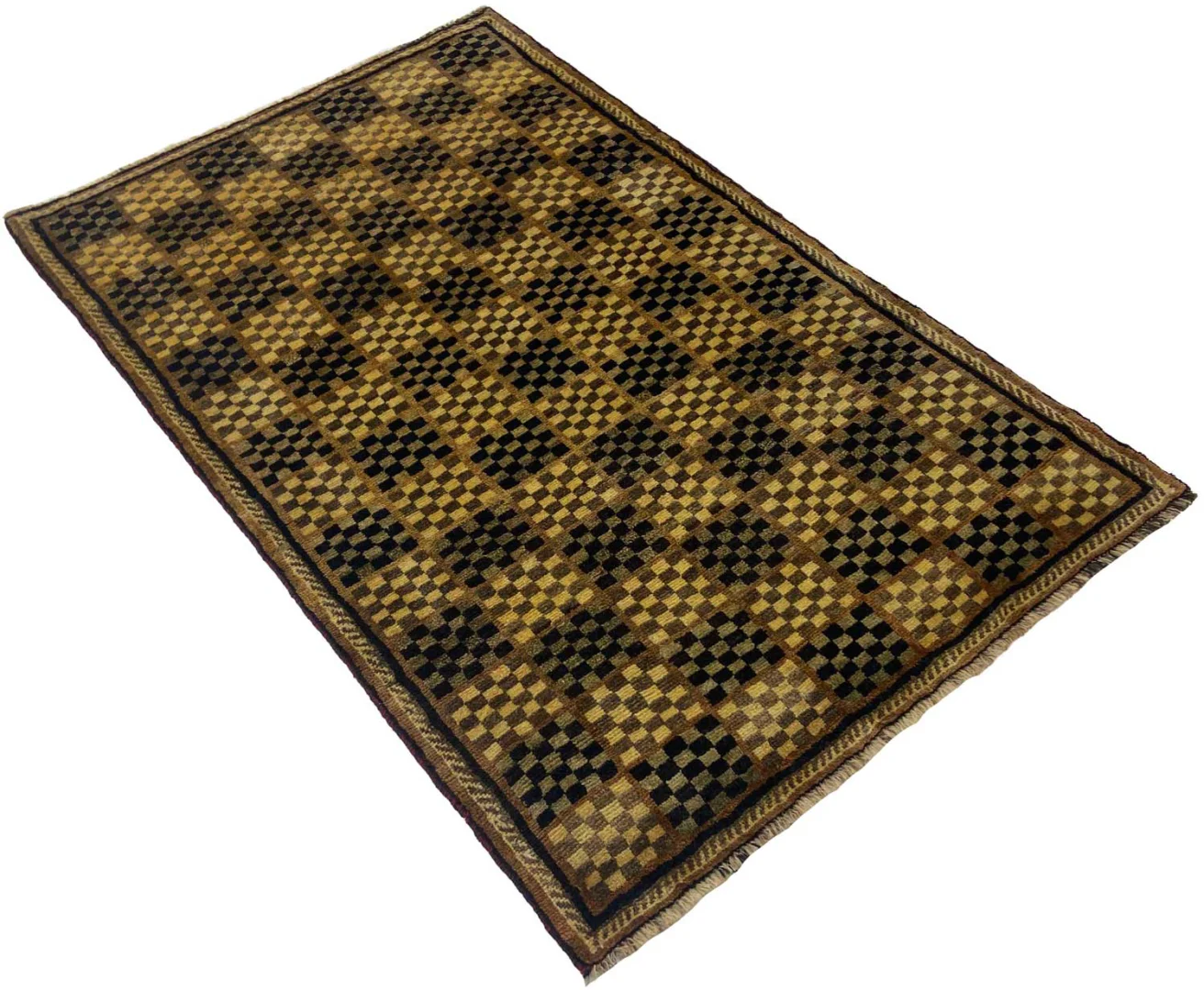 Perserteppich Gabbeh 184 x 117 cm Wolle handgeknüpft