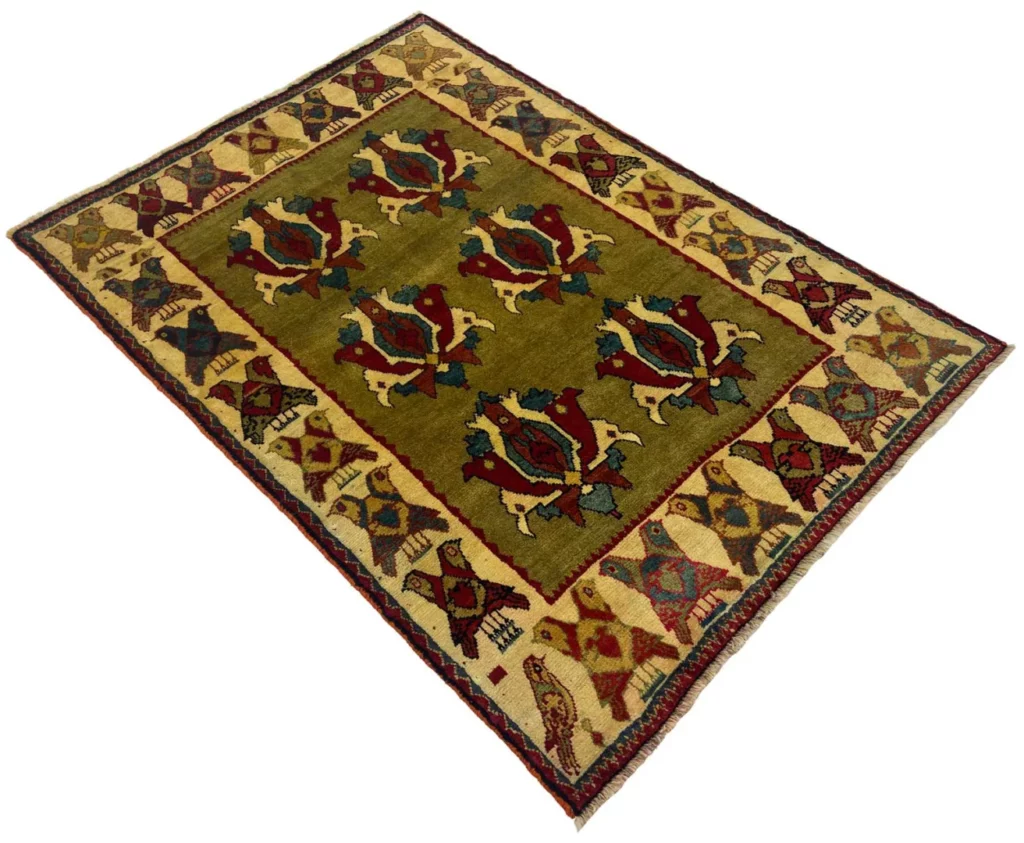 Perserteppich Fars 187 x 133 cm Wolle handgeknüpft