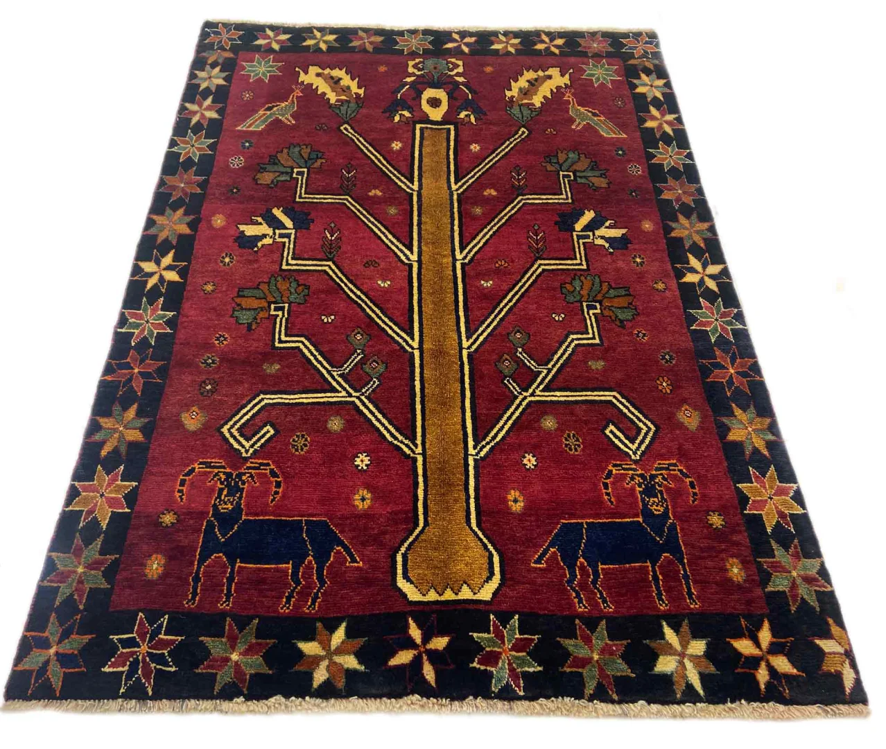 Perserteppich Fars 187 x 134 cm Wolle handgeknüpft