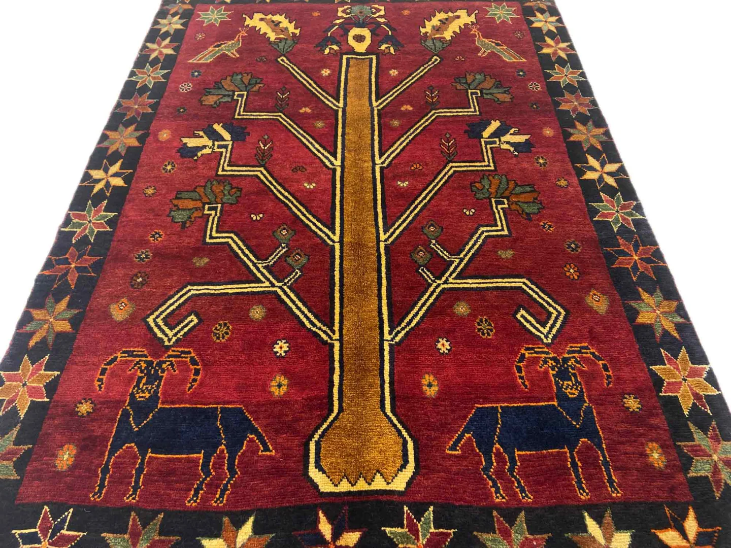 Perserteppich Fars 187 x 134 cm Wolle handgeknüpft