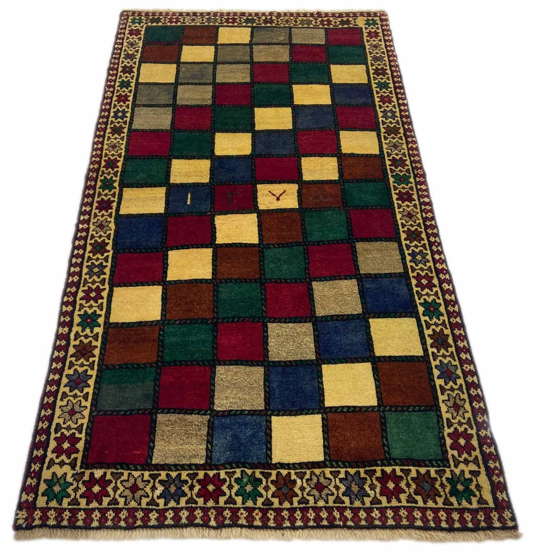 Perserteppich Fars 190 x 106 cm Wolle handgeknüpft