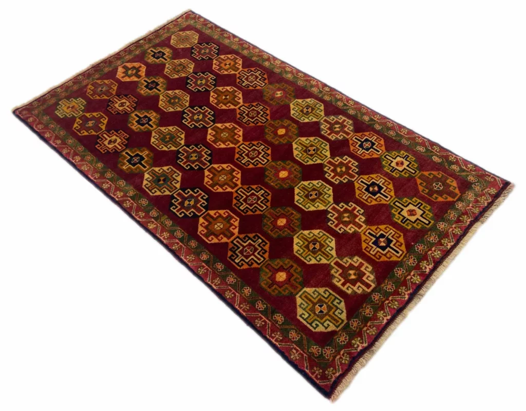 Perserteppich Fars 190 x 107 cm Wolle handgeknüpft