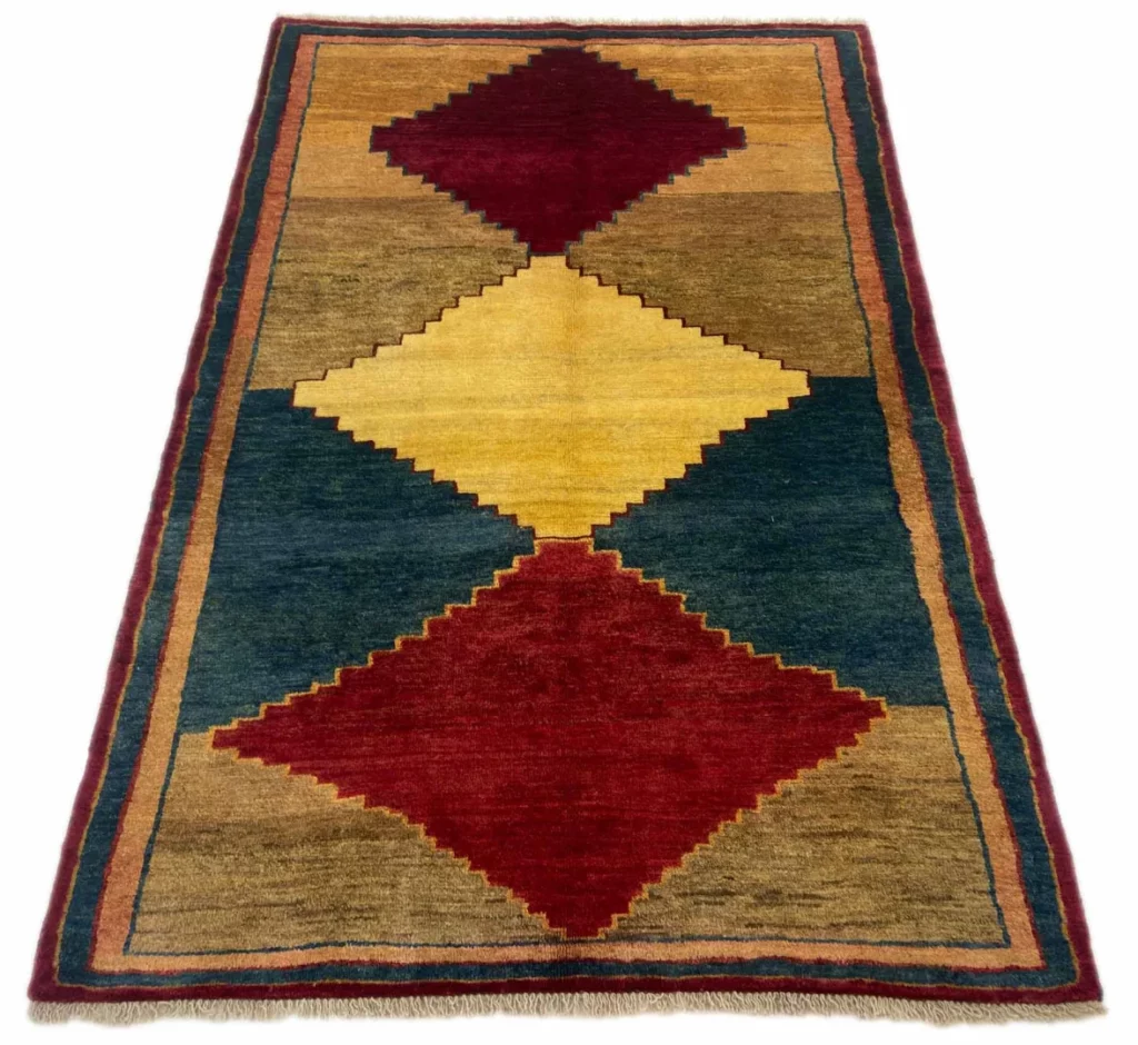 Perserteppich Fars 194 x 129 cm Wolle handgeknüpft