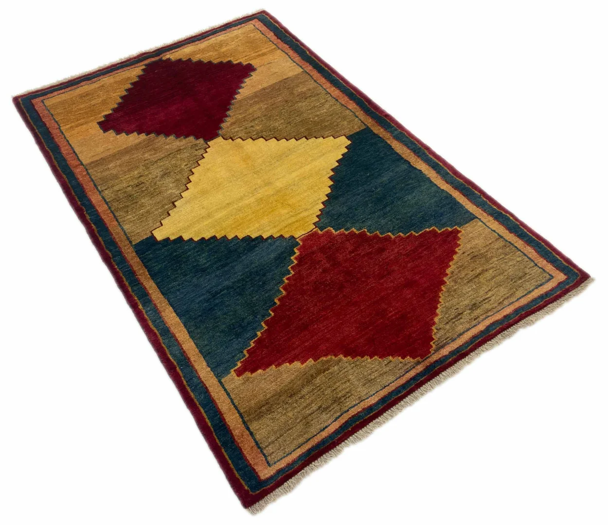Perserteppich Fars 194 x 129 cm Wolle handgeknüpft