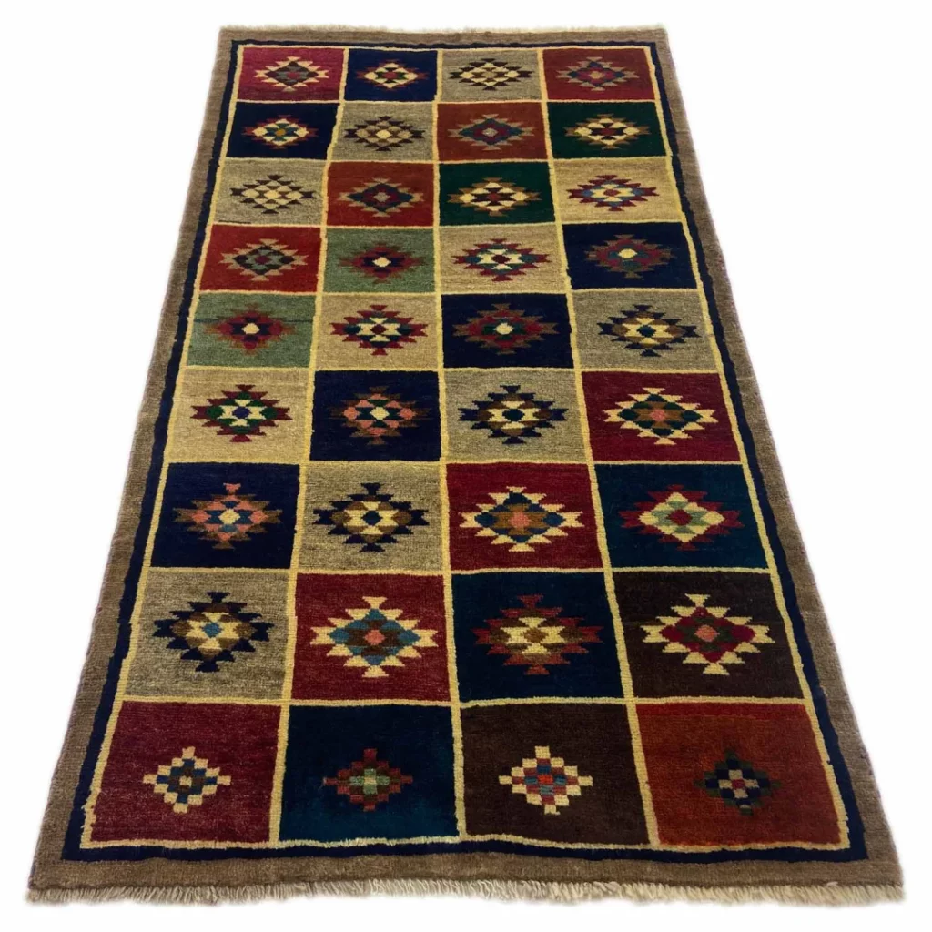 Perserteppich Fars 195 x 106 cm Schurwolle handgeknüpft