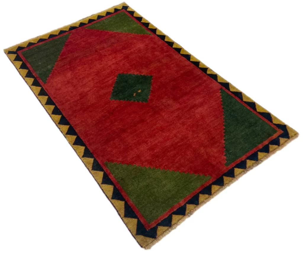 Perserteppich Fars 195 x 119 cm Schurwolle handgeknüpft