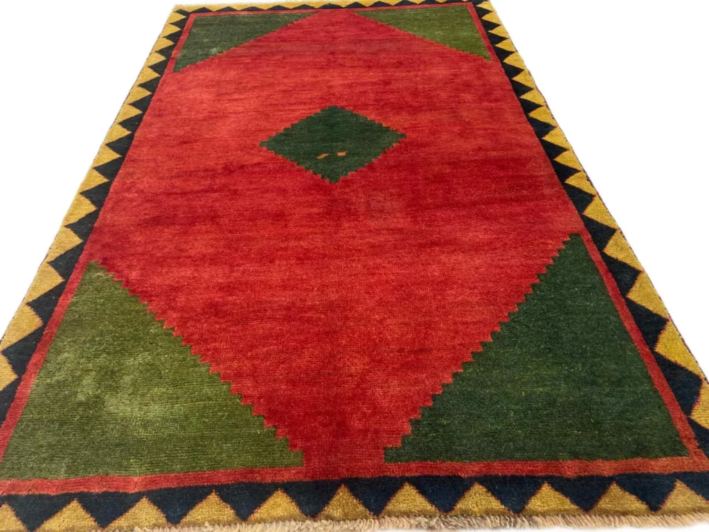 Perserteppich Fars 195 x 119 cm Schurwolle handgeknüpft