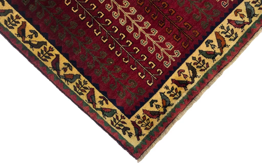 Perserteppich Fars 195 x 124 cm Wolle handgeknüpft