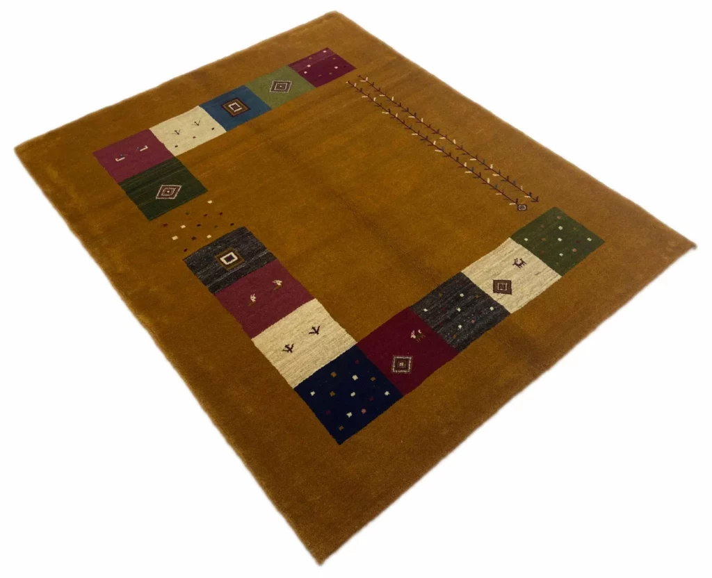 Perserteppich Fars 196 x 160 cm Wolle handgeknüpft