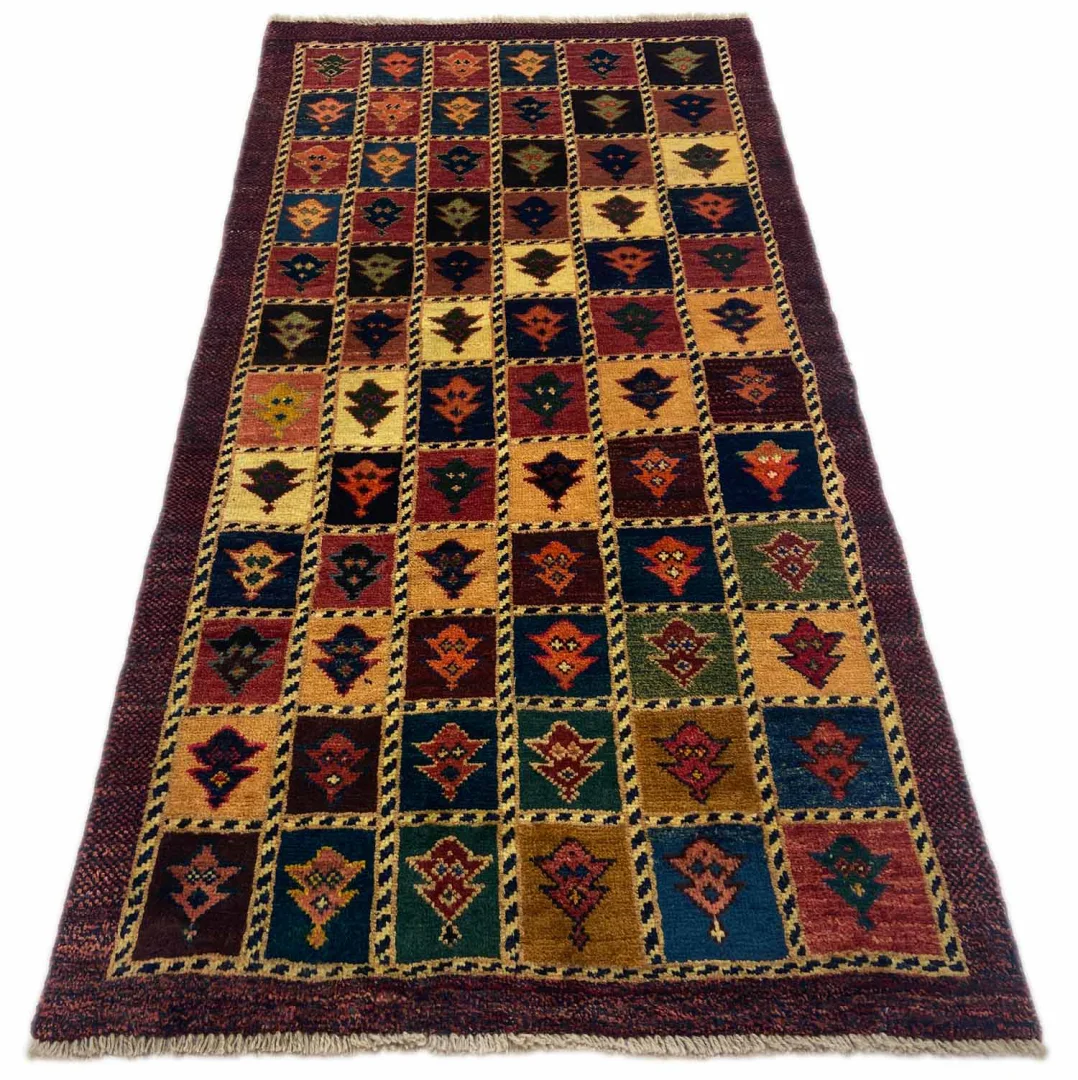 Perserteppich Fars 195 x 98 cm Wolle handgeknüpft