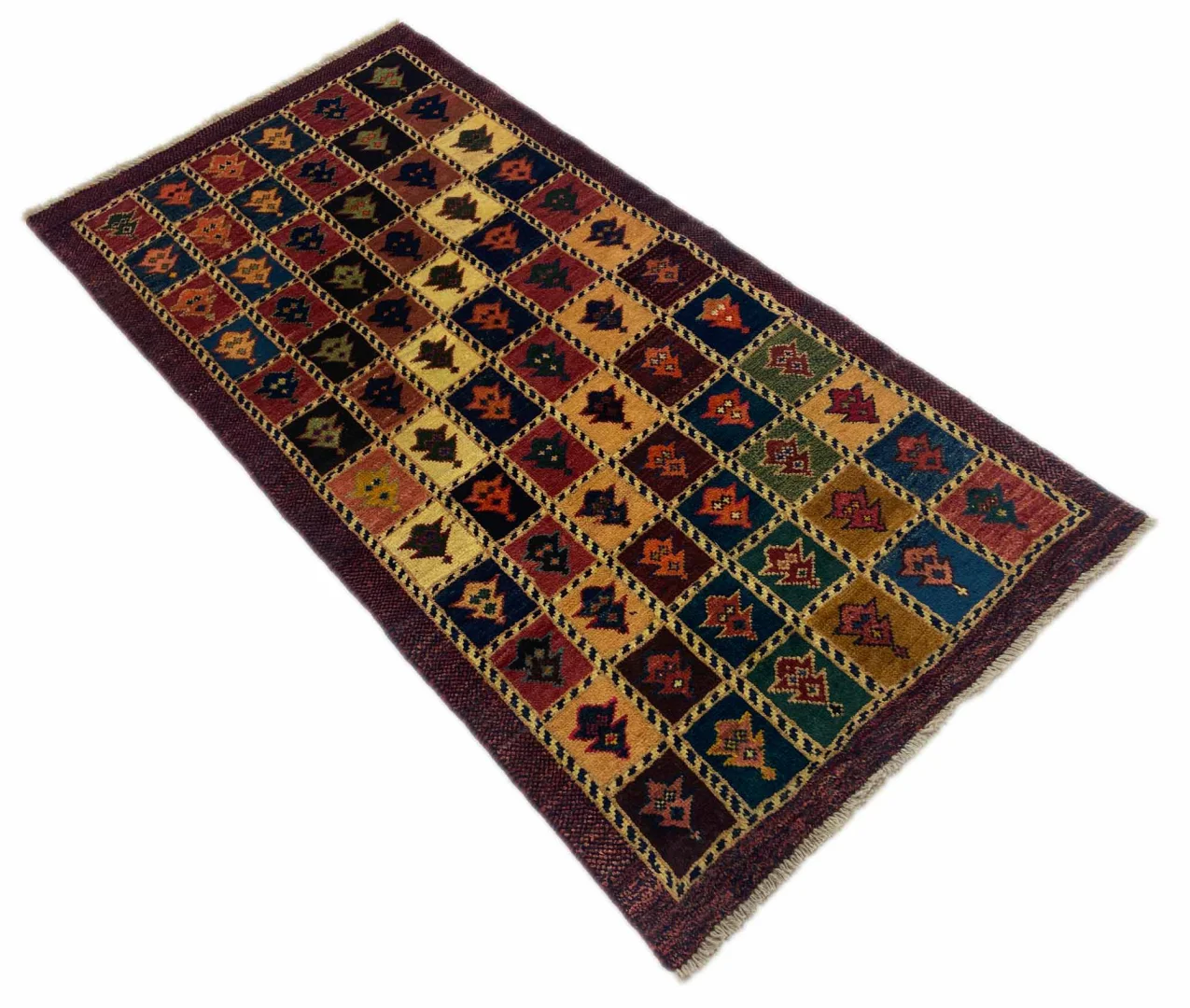 Perserteppich Fars 195 x 98 cm Wolle handgeknüpft