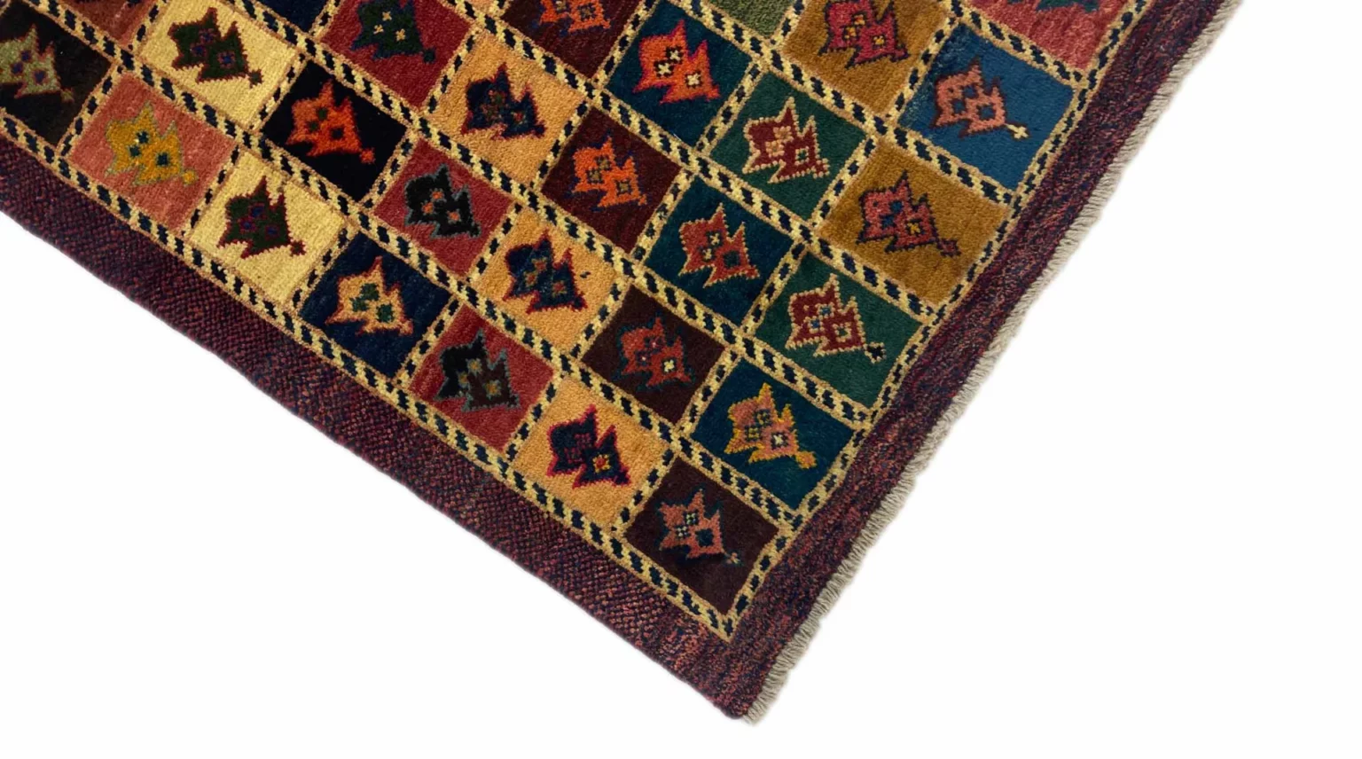 Perserteppich Fars 195 x 98 cm Wolle handgeknüpft