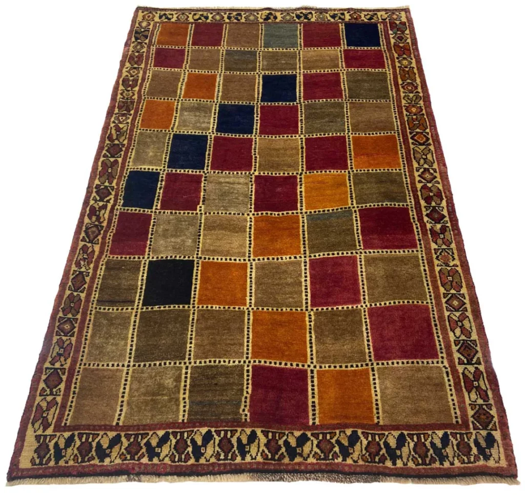 Perserteppich Fars 197 x 125 cm Schurwolle handgeknüpft