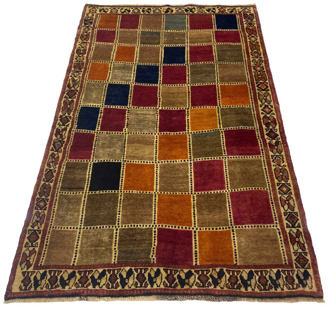 Perserteppich Fars 197 x 125 cm Schurwolle handgeknüpft