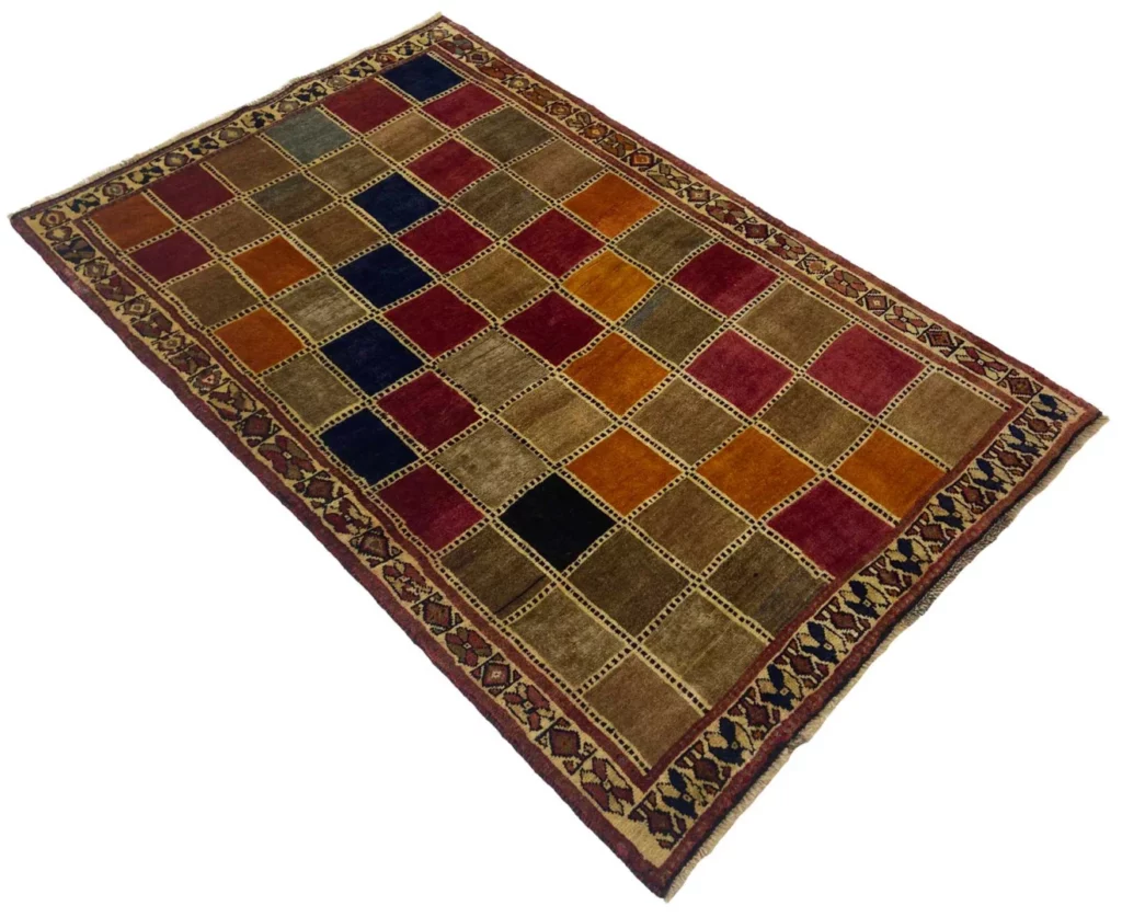 Perserteppich Fars 197 x 125 cm Schurwolle handgeknüpft