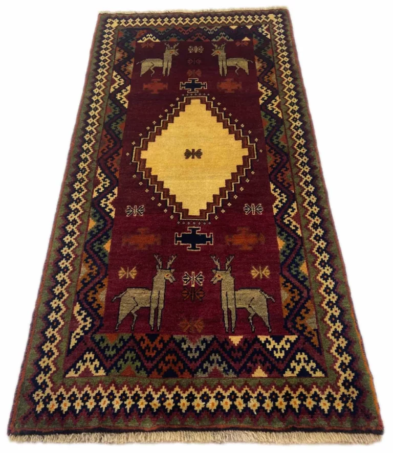 Perserteppich Fars 200 x 96 cm Schurwolle handgeknüpft