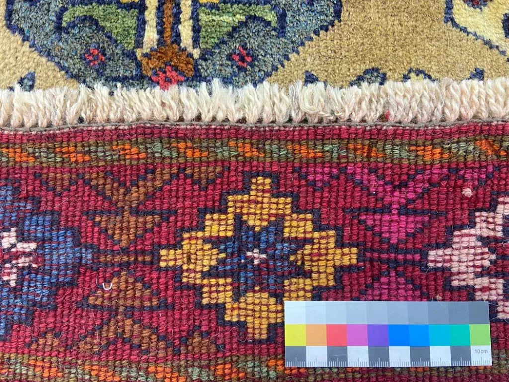Perserteppich Gabbeh 203 x 103 cm Wolle handgeknüpft