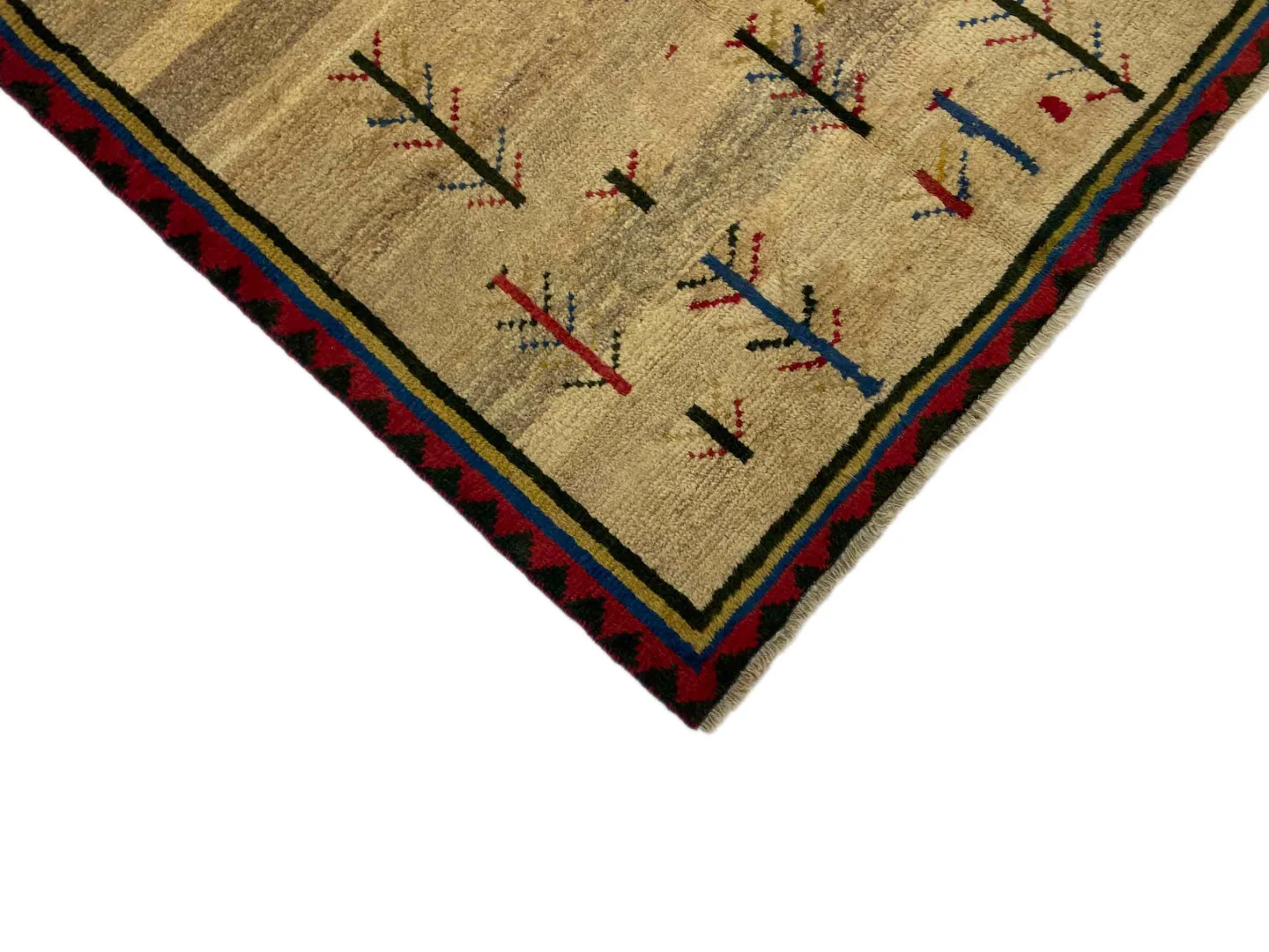 Perserteppich Fars 204 x 136 cm Schurwolle handgeknüpft