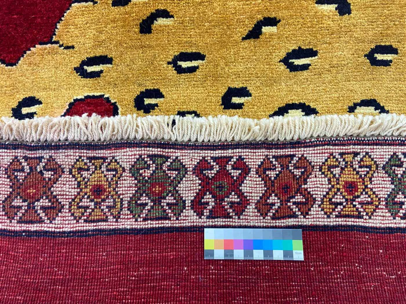 Perserteppich Fars Gabbeh 209 x 125 cm Schurwolle handgeknüpft