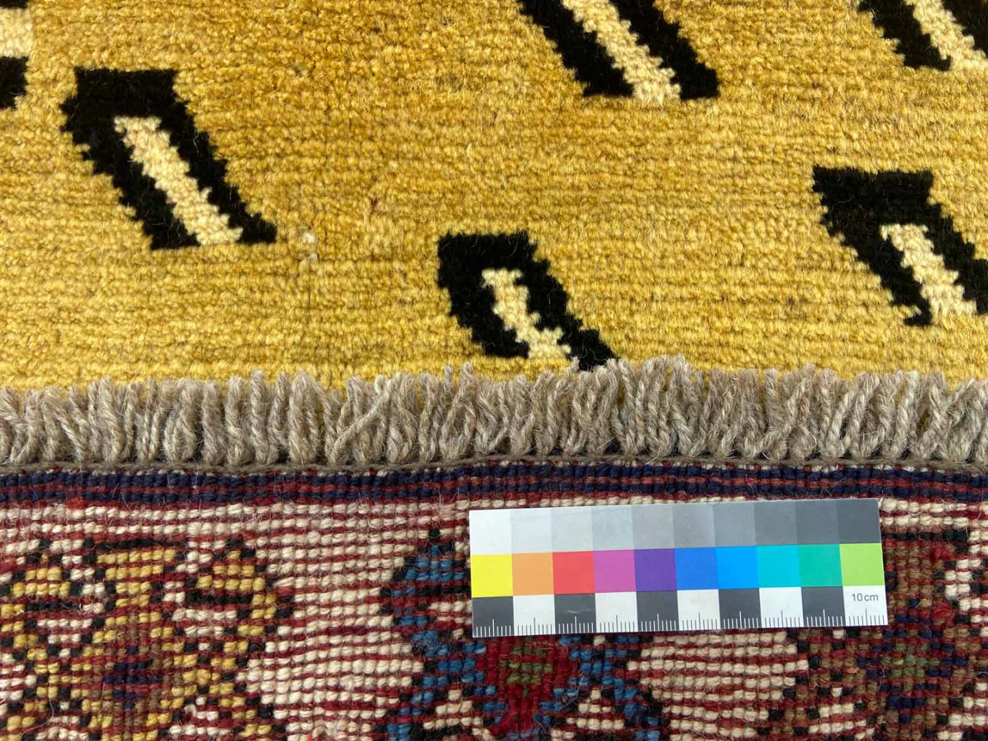 Perserteppich Gabbeh 217 x 134 cm Schurwolle handgeknüpft