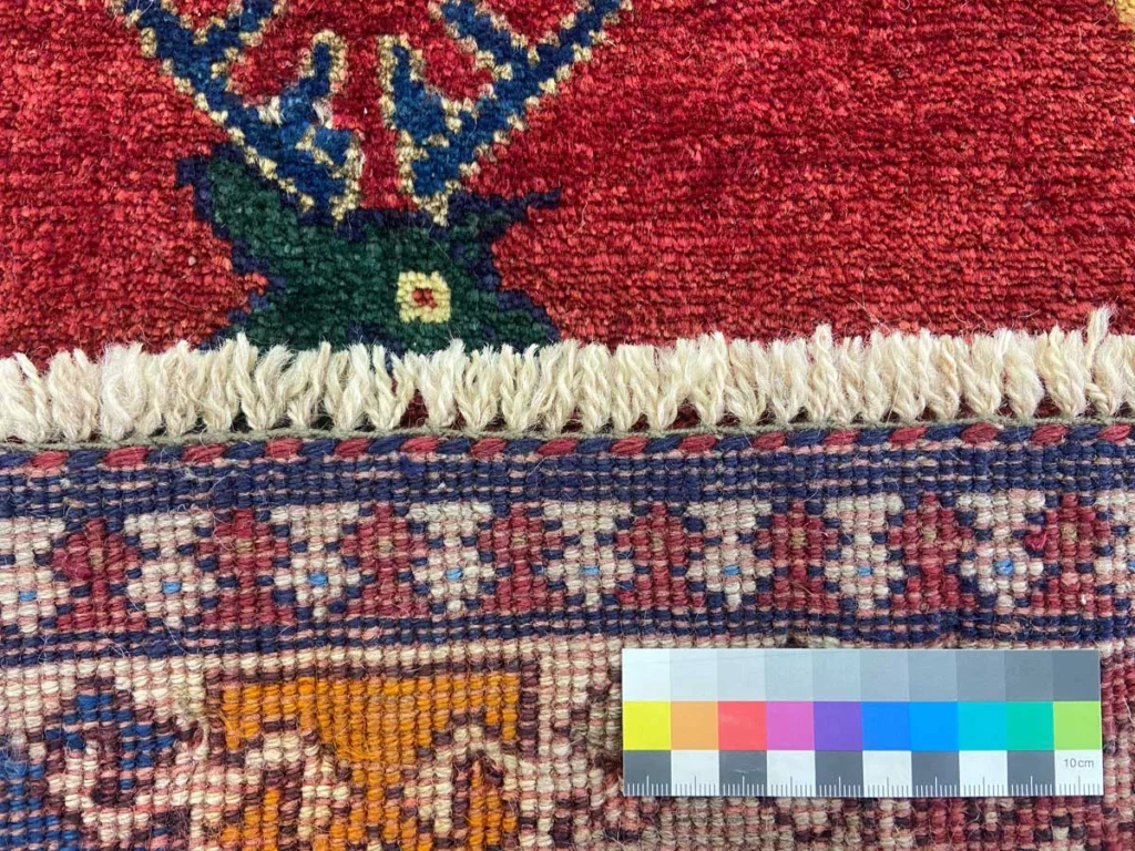 Perserteppich Gabbeh 222 x 100 cm Wolle handgeknüpft