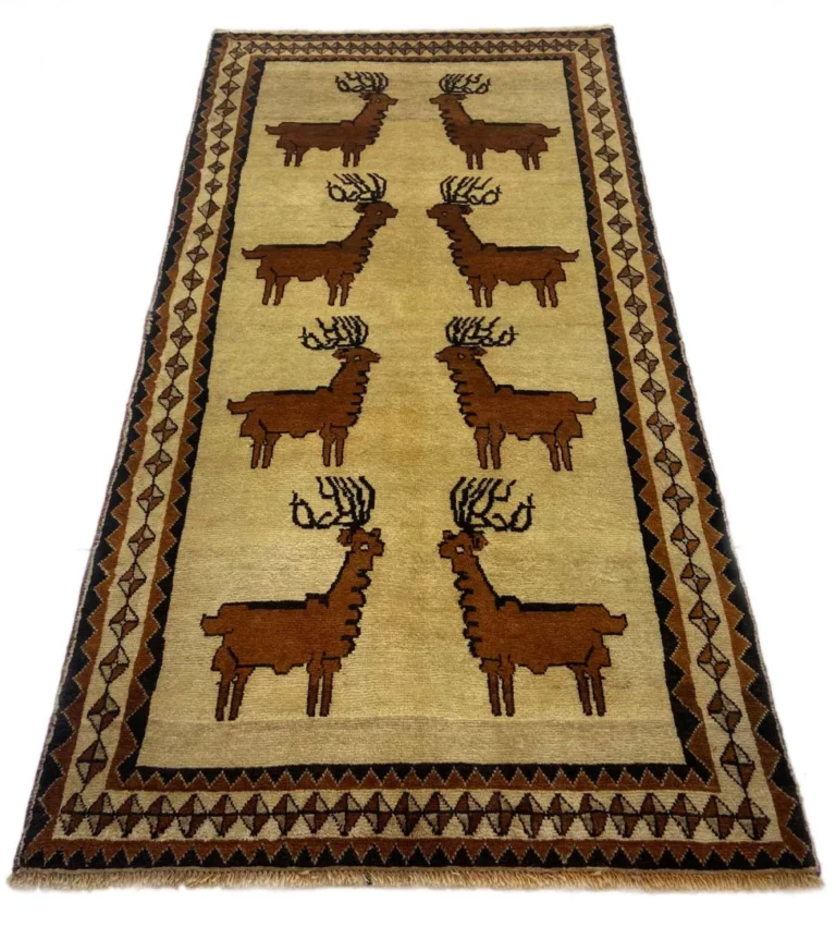 Perserteppich Fars 224 x 114 cm Wolle handgeknüpft