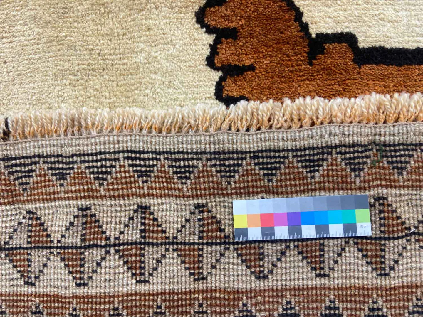 Perserteppich Fars 224 x 114 cm Wolle handgeknüpft