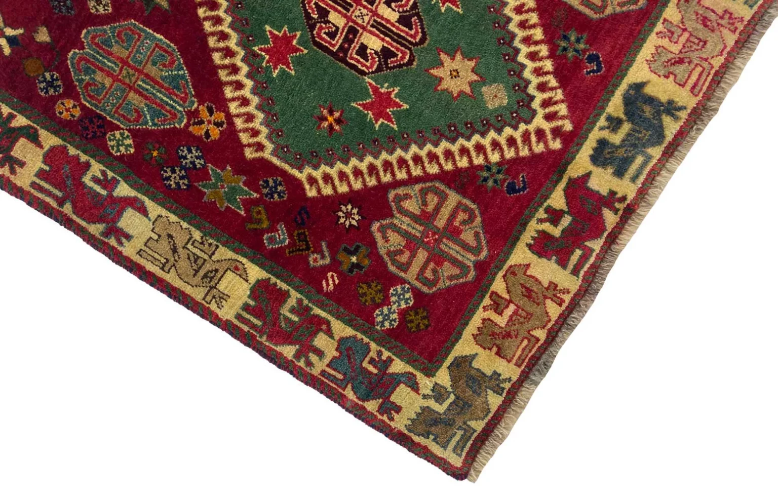 Perserteppich Fars 222 x 96 cm Wolle handgeknüpft