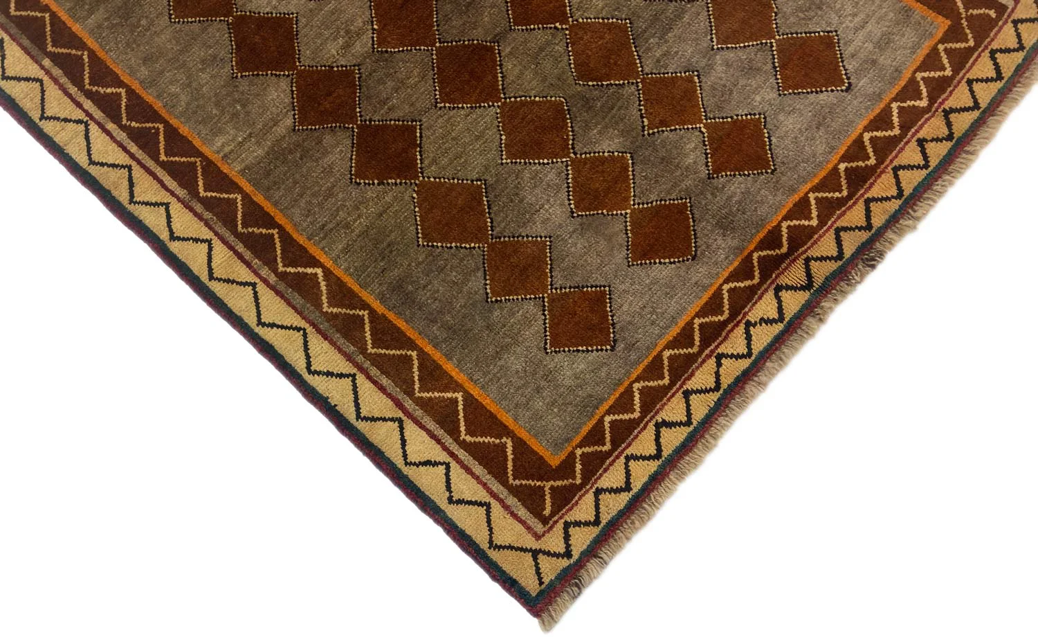 Perserteppich Fars 227 x 127 cm Wolle handgeknüpft