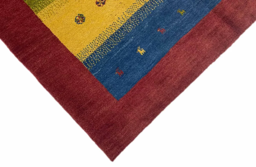 Perserteppich Fars Gabbeh 233 x 167 cm Wolle handgeknüpft