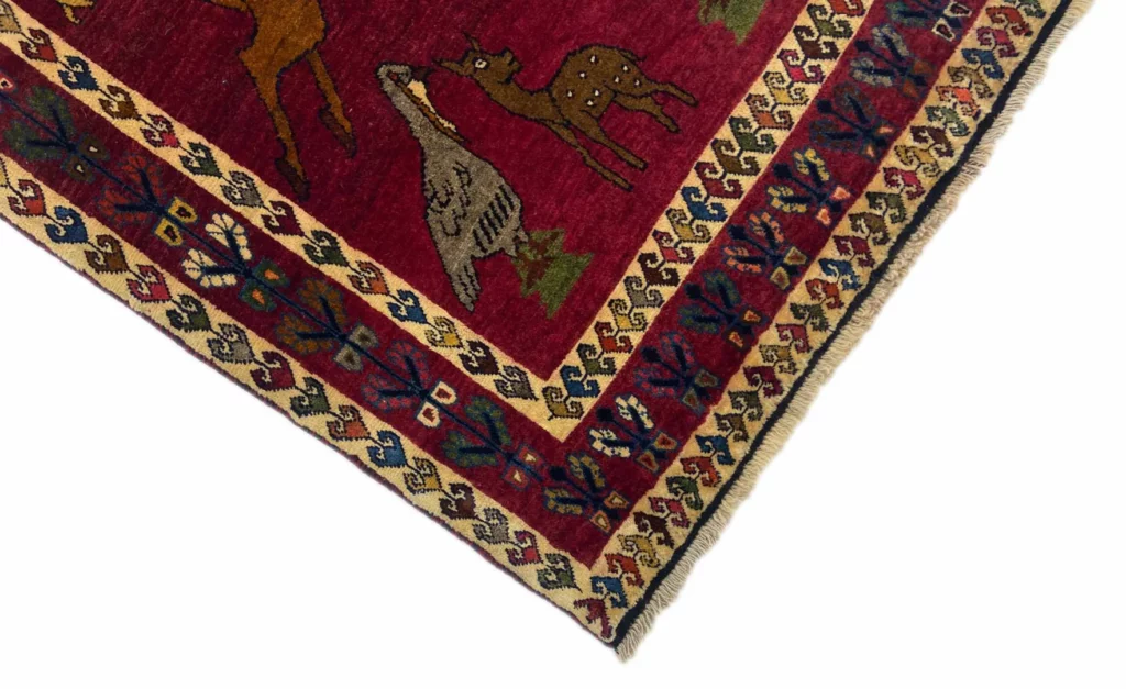 Perserteppich Fars 238 x 104 cm Wolle handgeknüpft