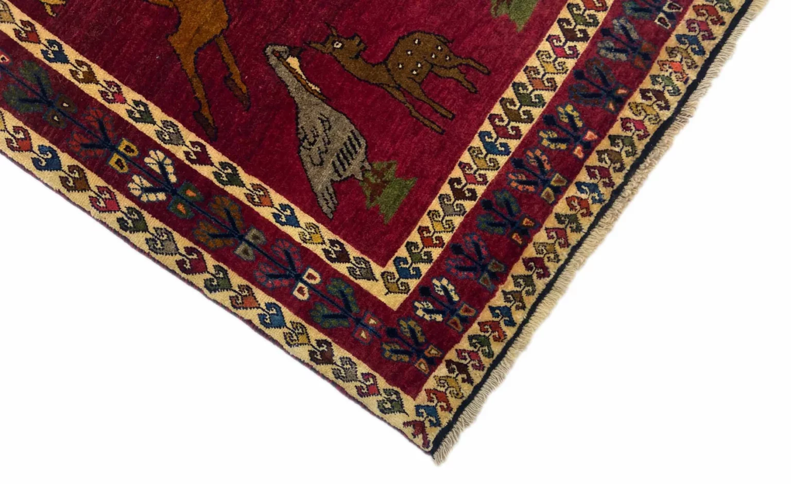 Perserteppich Fars 238 x 104 cm Wolle handgeknüpft