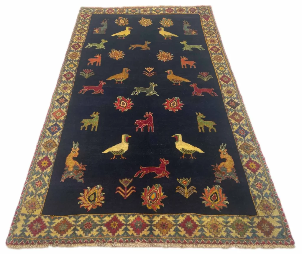 Perserteppich Fars 242 x 142 cm Wolle handgeknüpft
