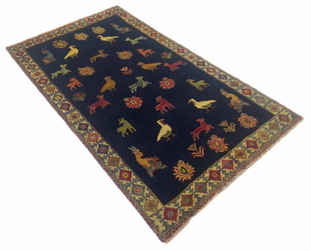 Perserteppich Fars 242 x 142 cm Wolle handgeknüpft