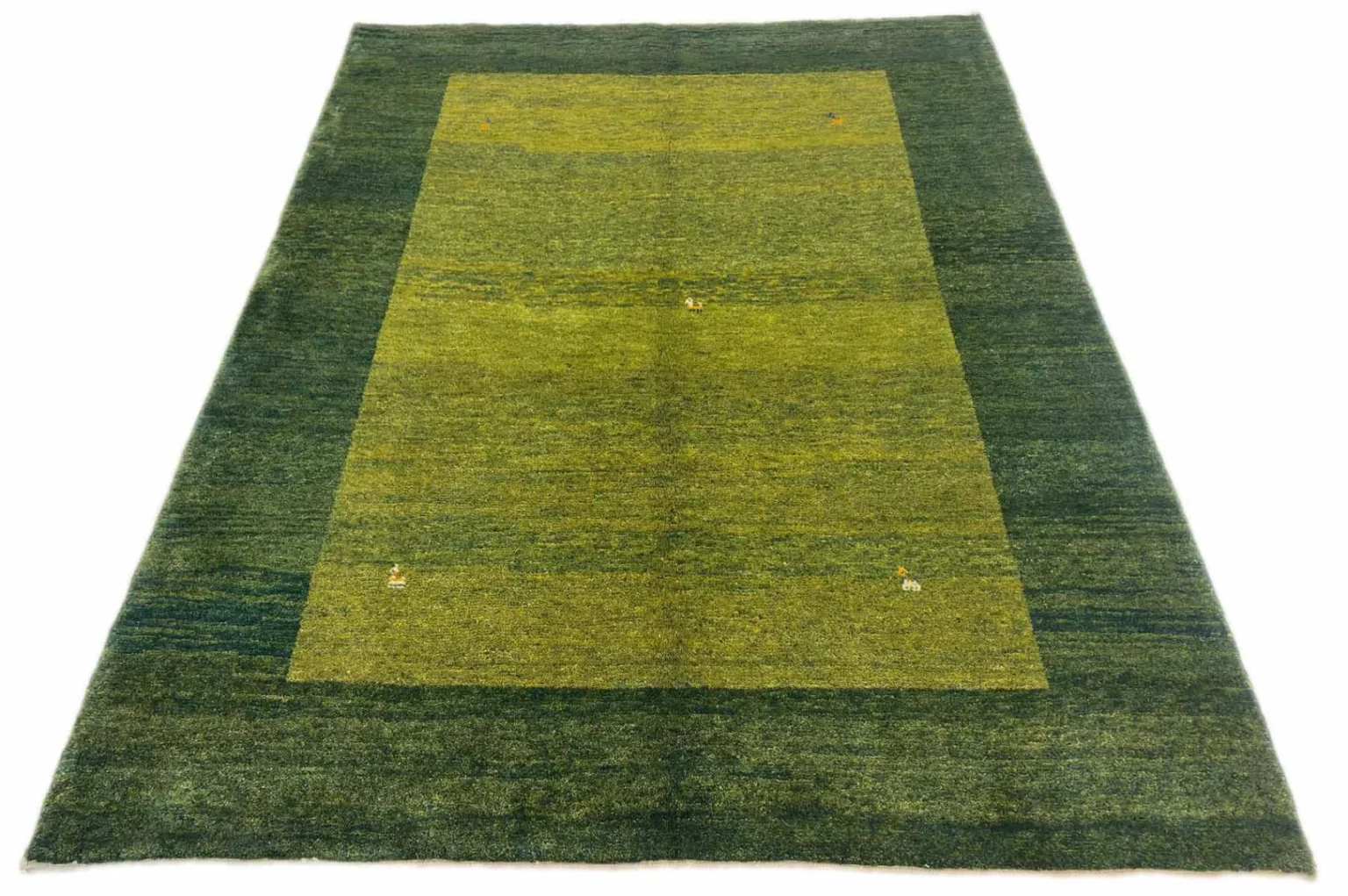 Perserteppich Gabbeh 244 x 188 cm Wolle handgeknüpft