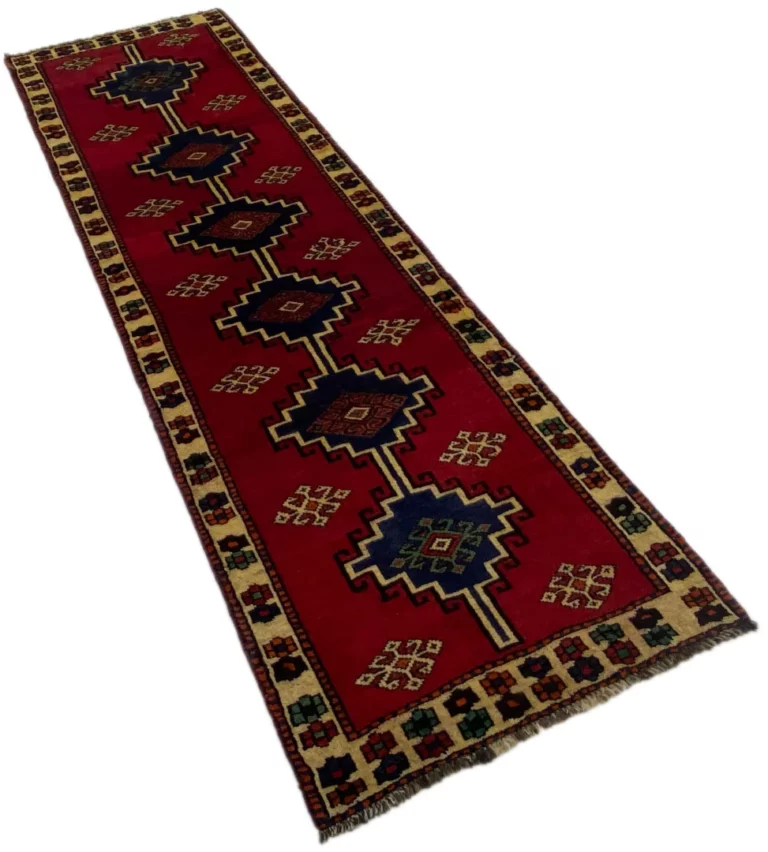 Perserteppich Fars 290 x 90 cm Wolle handgeknüpft