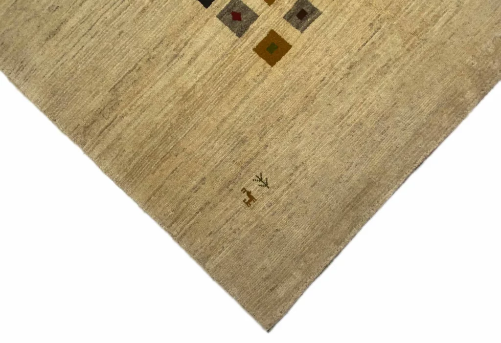 Perserteppich Gabbeh 292 x 202 cm Wolle handgeknüpft