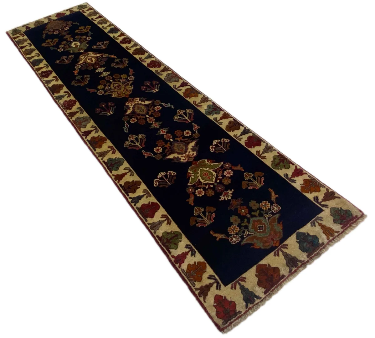 Perserteppich Fars 315 x 87 cm Schurwolle handgeknüpft