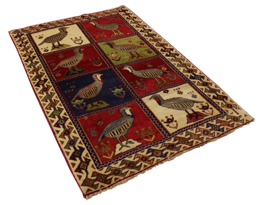 Perserteppich Fars 180 x 122 cm Wolle handgeknüpft