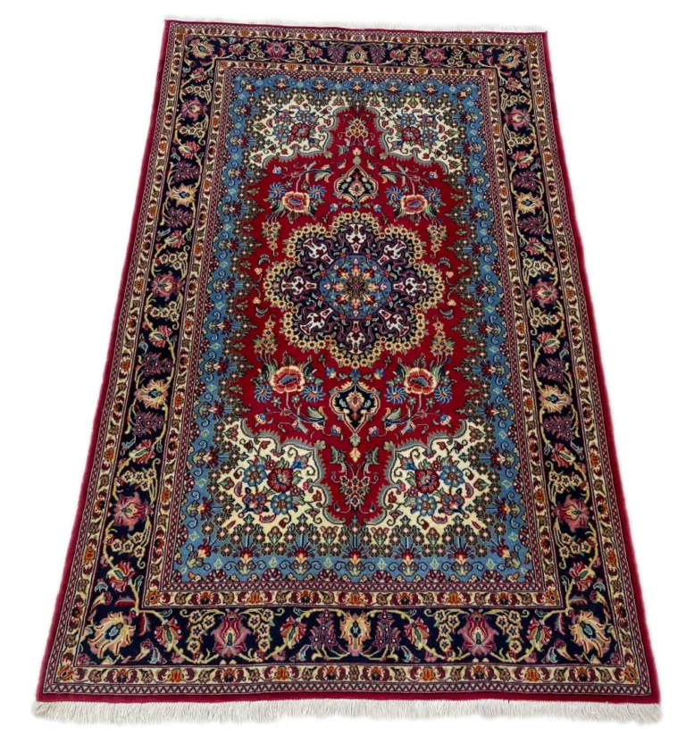 Perserteppich Ghom 184 x 114 cm Wolle handgeknüpft