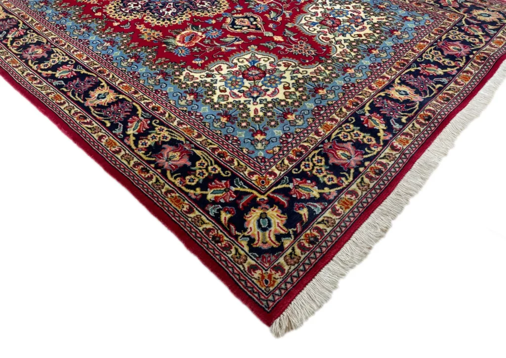 Perserteppich Ghom 184 x 114 cm Wolle handgeknüpft