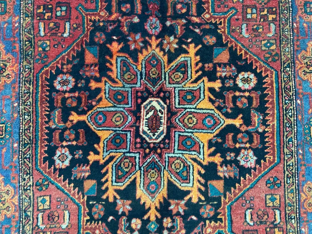 Perserteppich Goltogh 190 x 123 cm Wolle handgeknüpft